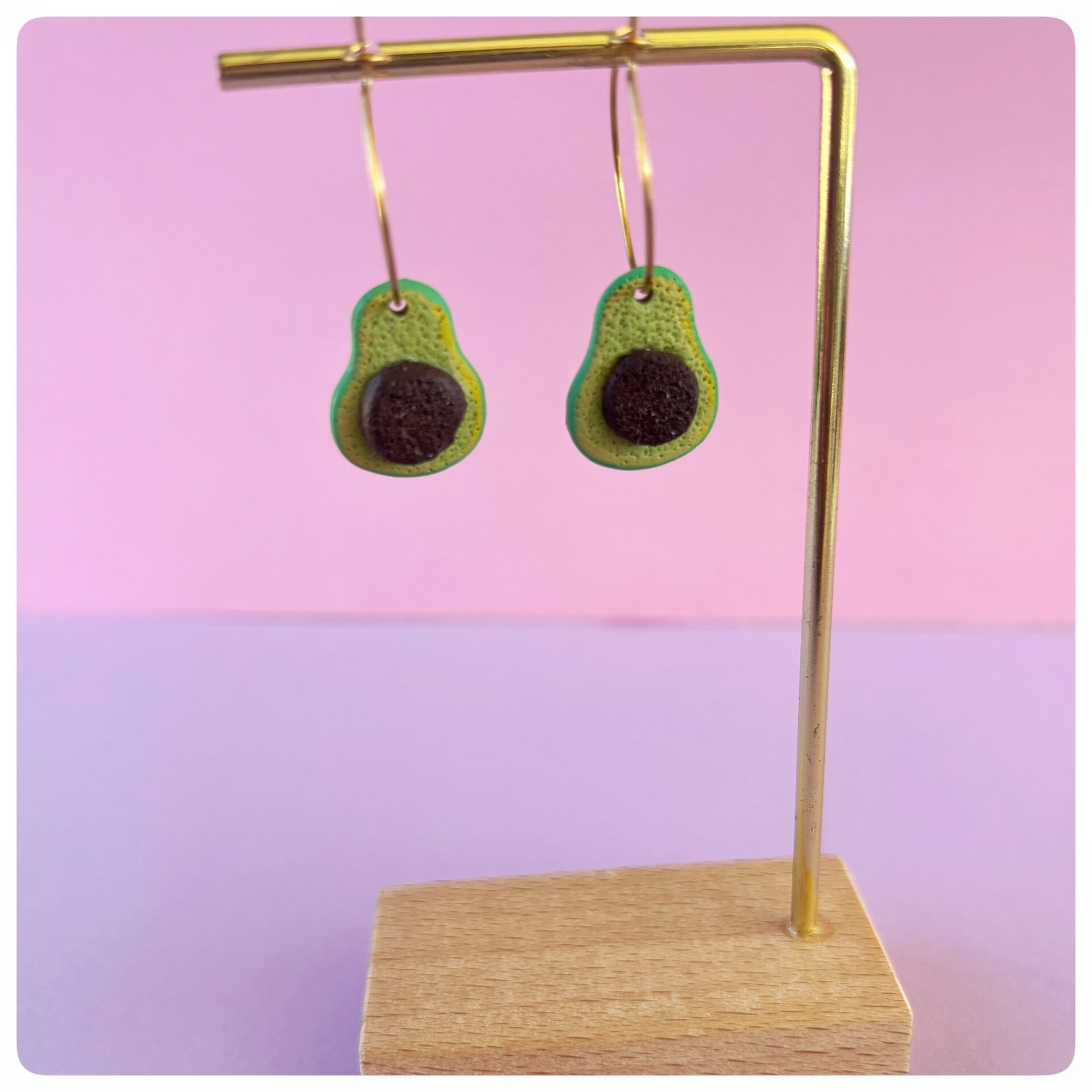 Pendientes aguacate - 1
