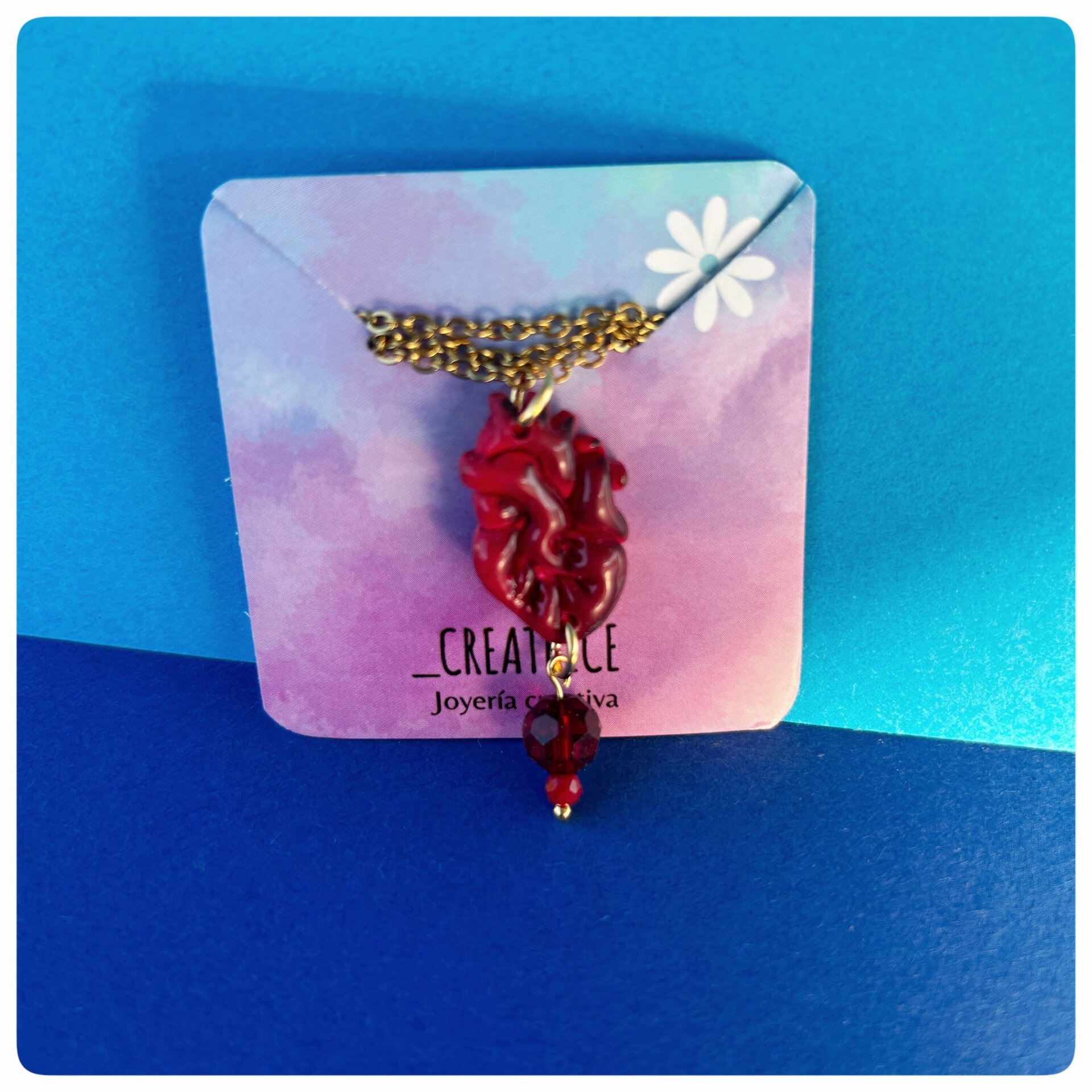 Con cadena de acero inoxidable de 50 cm. - 2